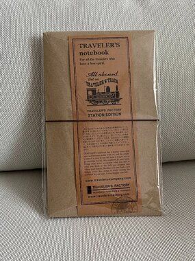 Traveler's Notebook Starter Kit Regular Size Tokyo Station Limited Edition